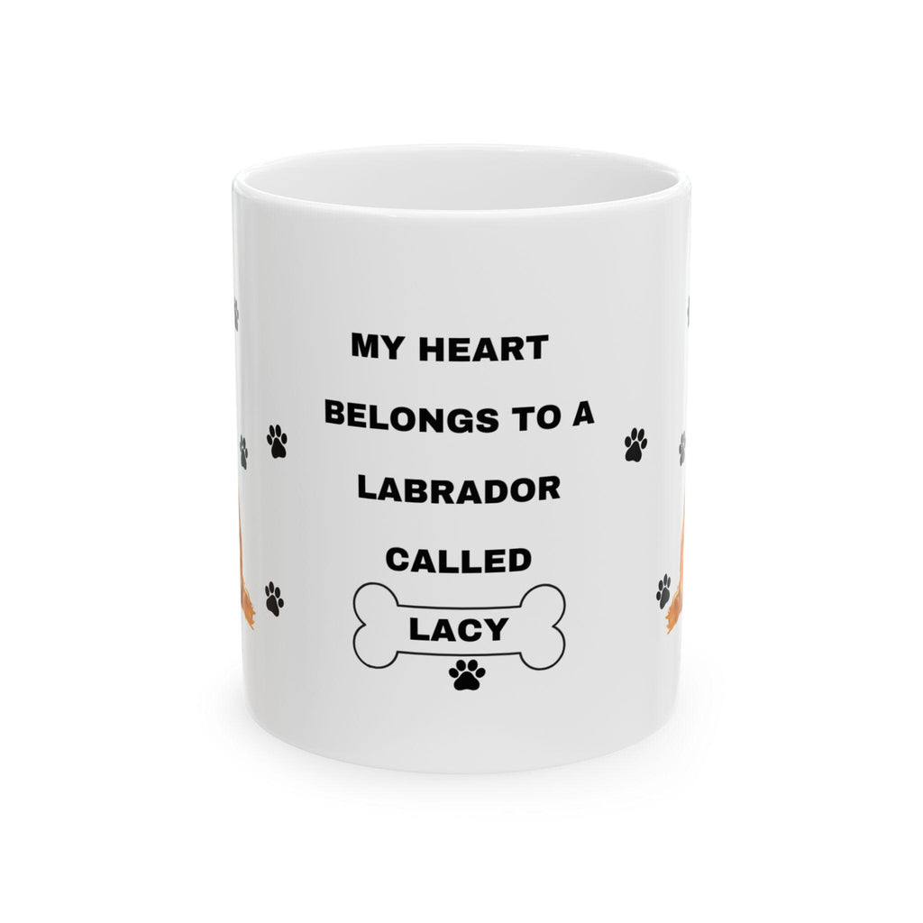 Personalised Labrador Dog Mug: Gift for Dog Lover