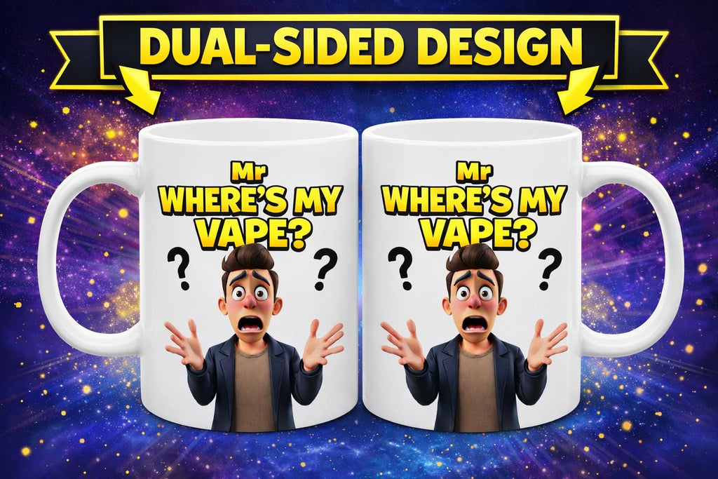 Personalized Mr. Where's My Vape Mug, Funny Novelty Gift