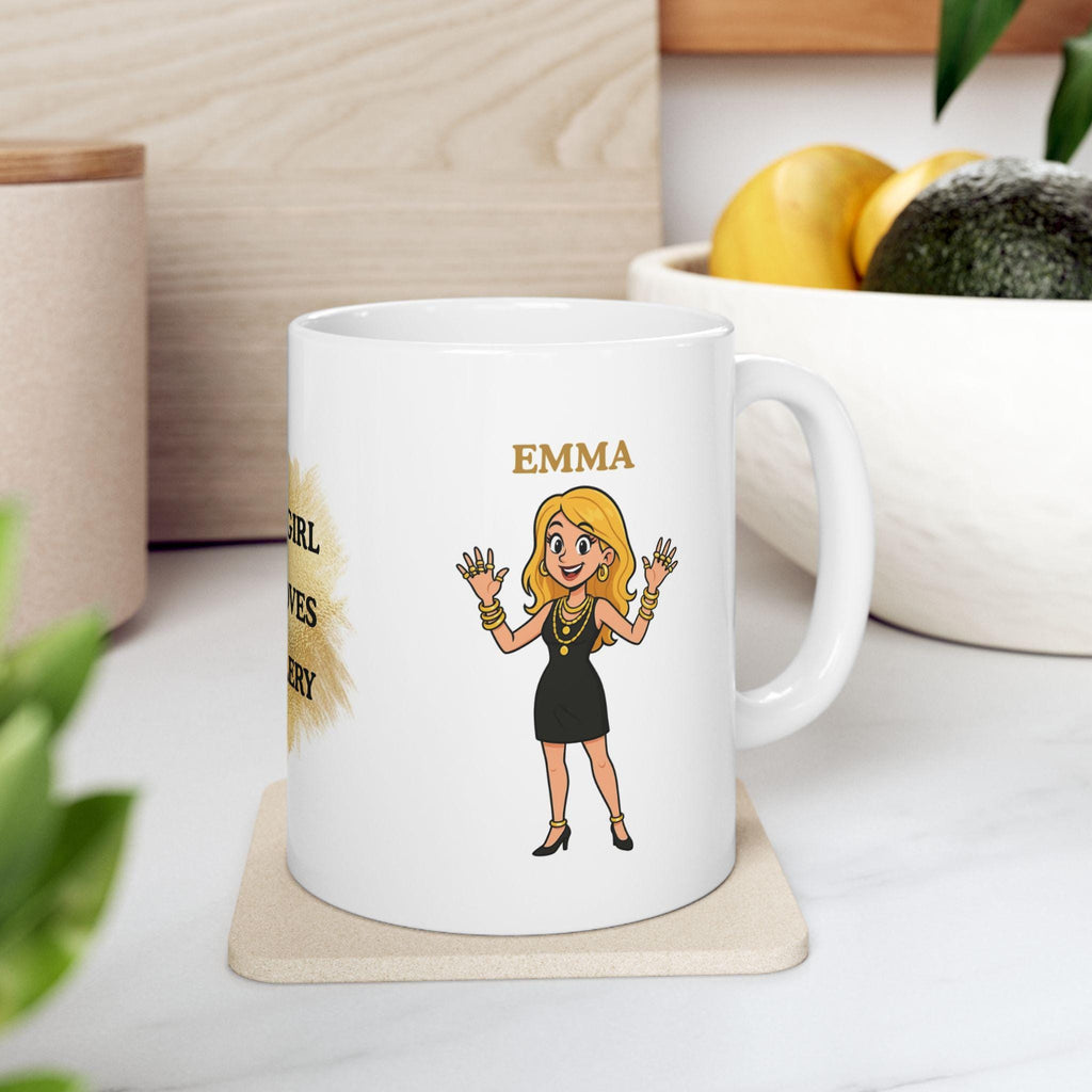 Jewelry Lover Mug, Personalised Gift