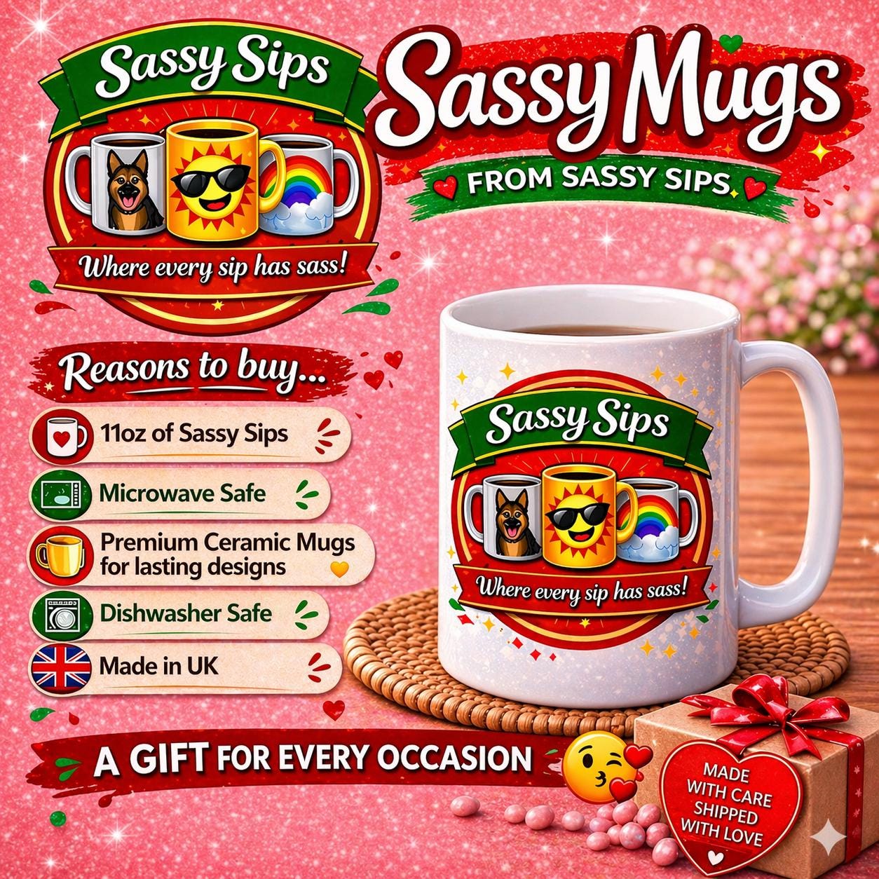 Just a girl who loves cooking, mug, personalised, funny.
