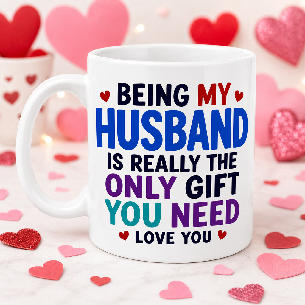 Being my husband mug, funny, Anniversary, Birthday, wedding, gift, 11oz