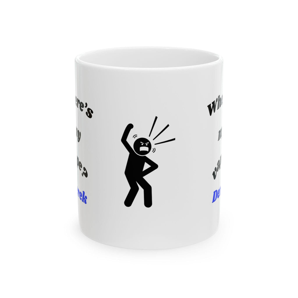 Personalised 'Where's My Vape' Mug: Funny Gift
