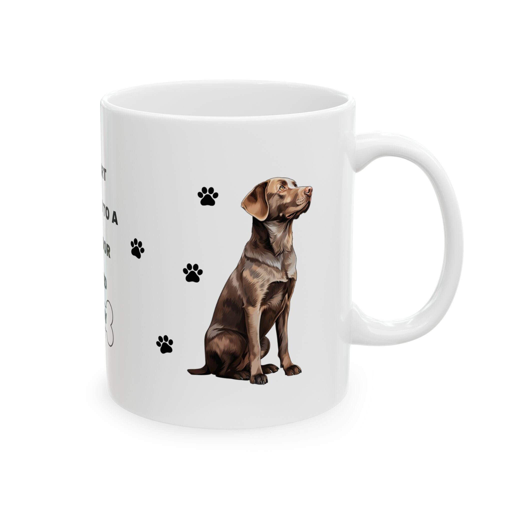 Personalised Labrador Mug: Dog Lover Gift