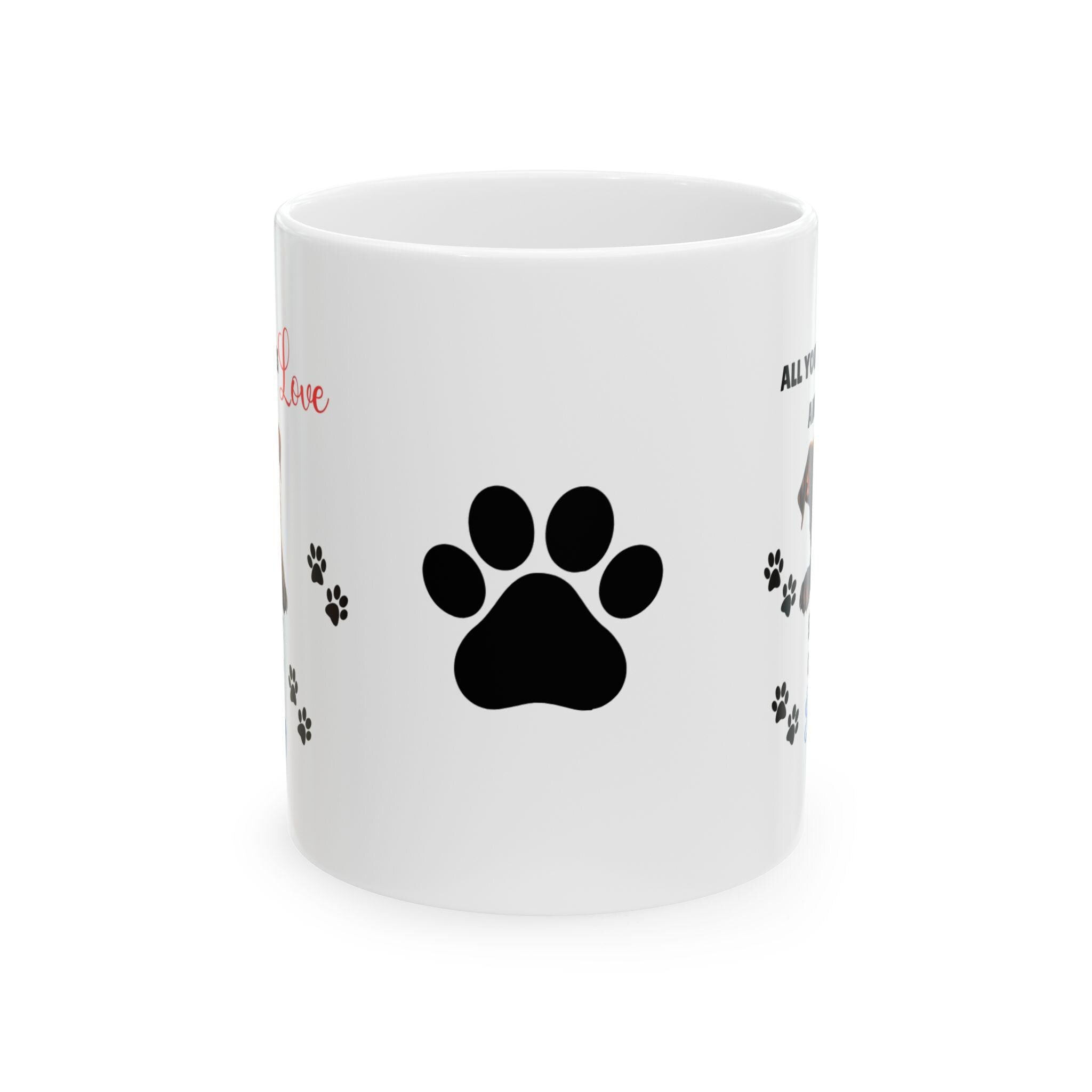 Personalised Staffy Mug: Dog Lover Gift