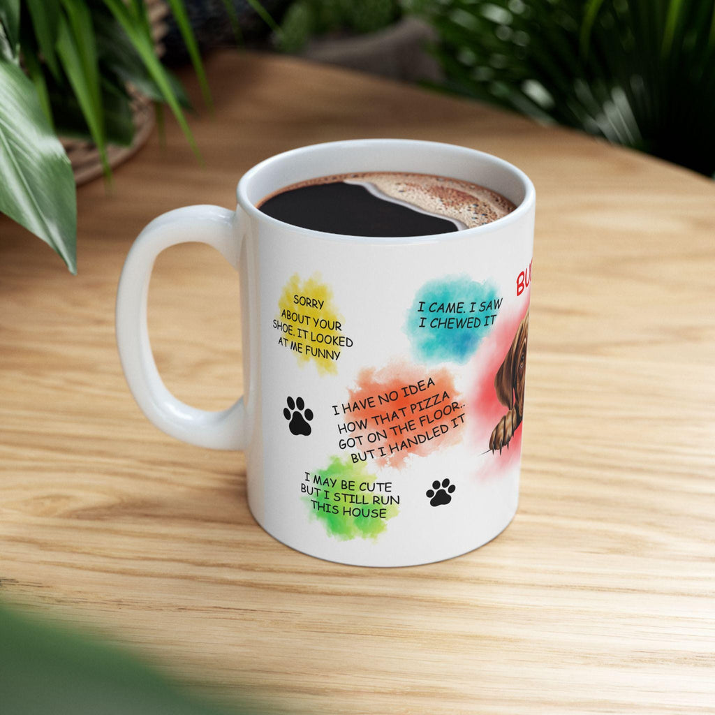 Labrador personalised funny dog quote Mug, Dog Lover Gift