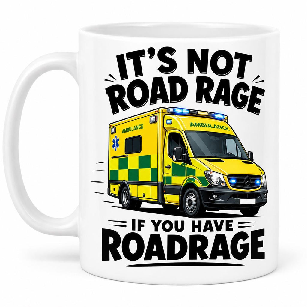 Personalised Funny Paramedic Work Joke Mug, Workplace, Hospital, Ambulance Driver, 11oz Ceramic Cup