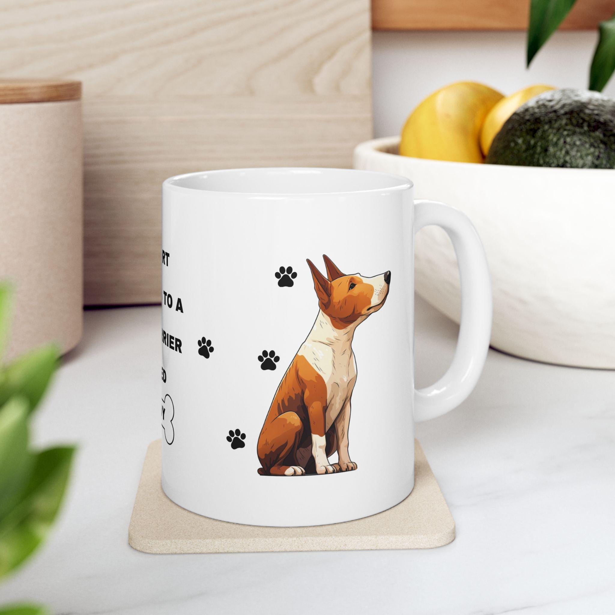 Personalised Bull Terrier Mug: Dog Lover Gift