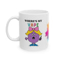 Where's My Vape Mug, Personalised Gift