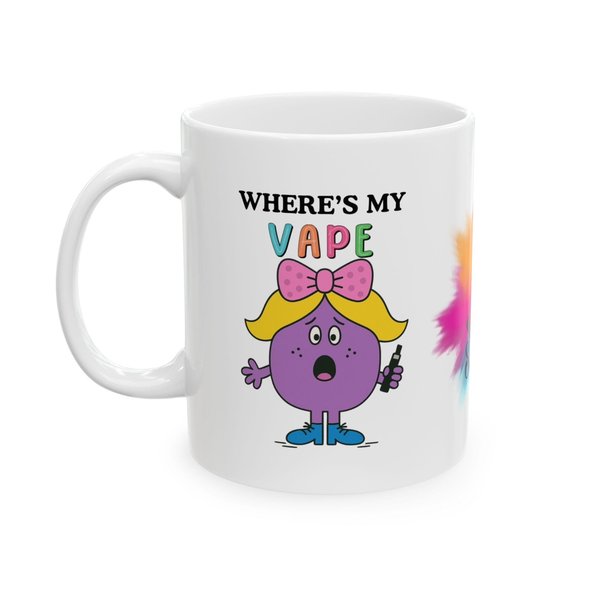 Where's My Vape Mug, Personalised Gift