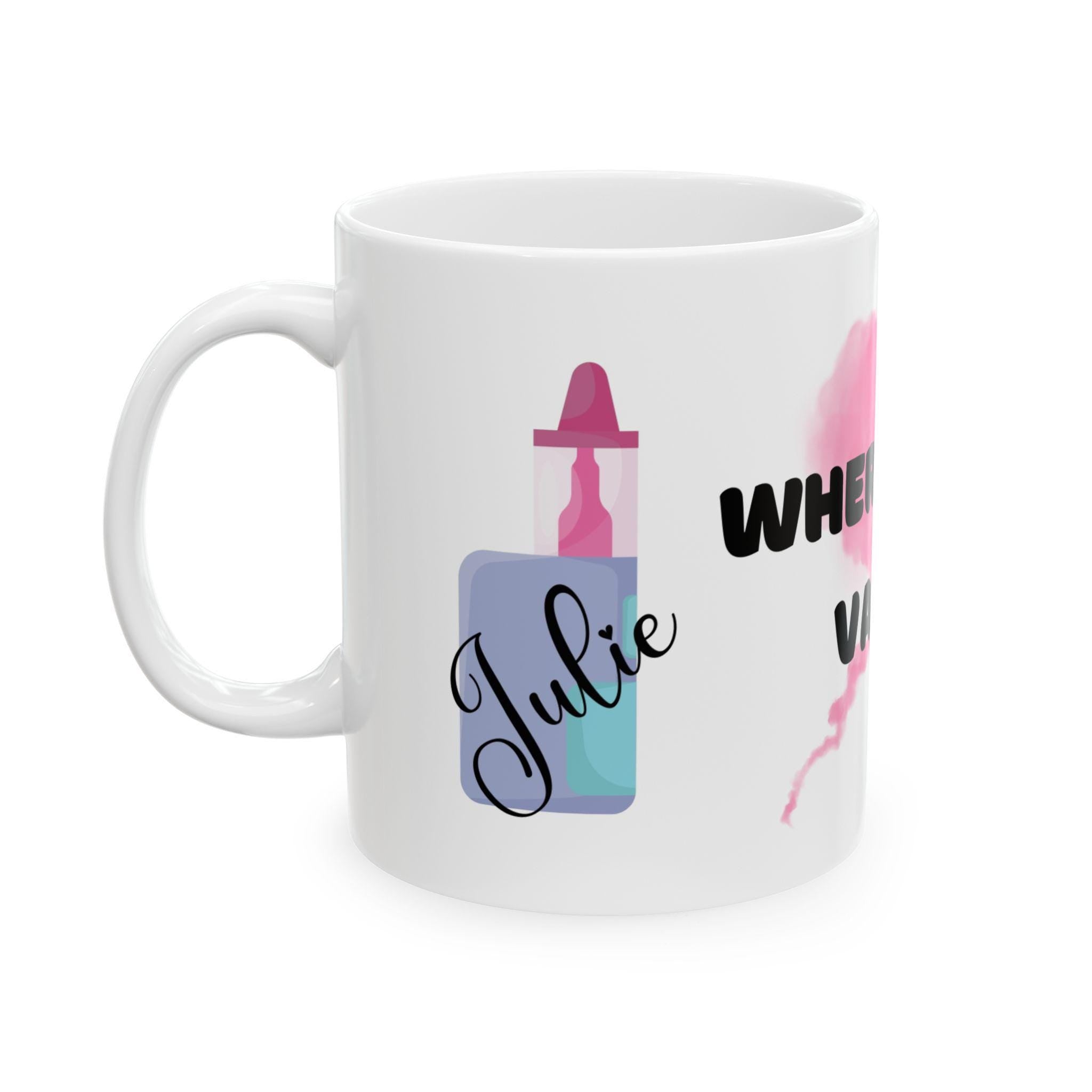 Vape, smoking, clouds, liquid, fun, vapour, nicotine, personalised, gift, present