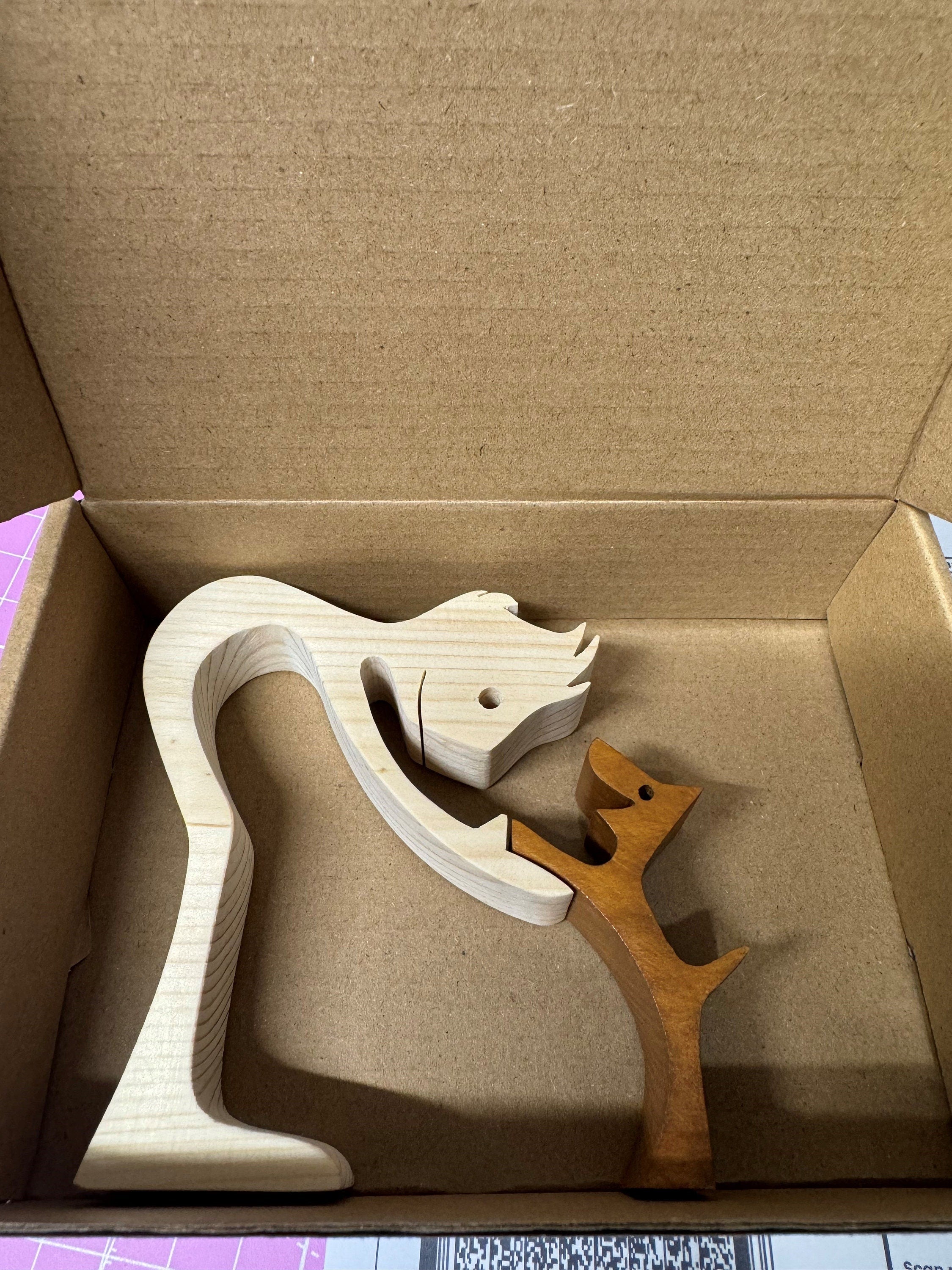 Man and dog, Wooden sculpture, Hand made,  Craftmanship, Animal, Dog, Unique