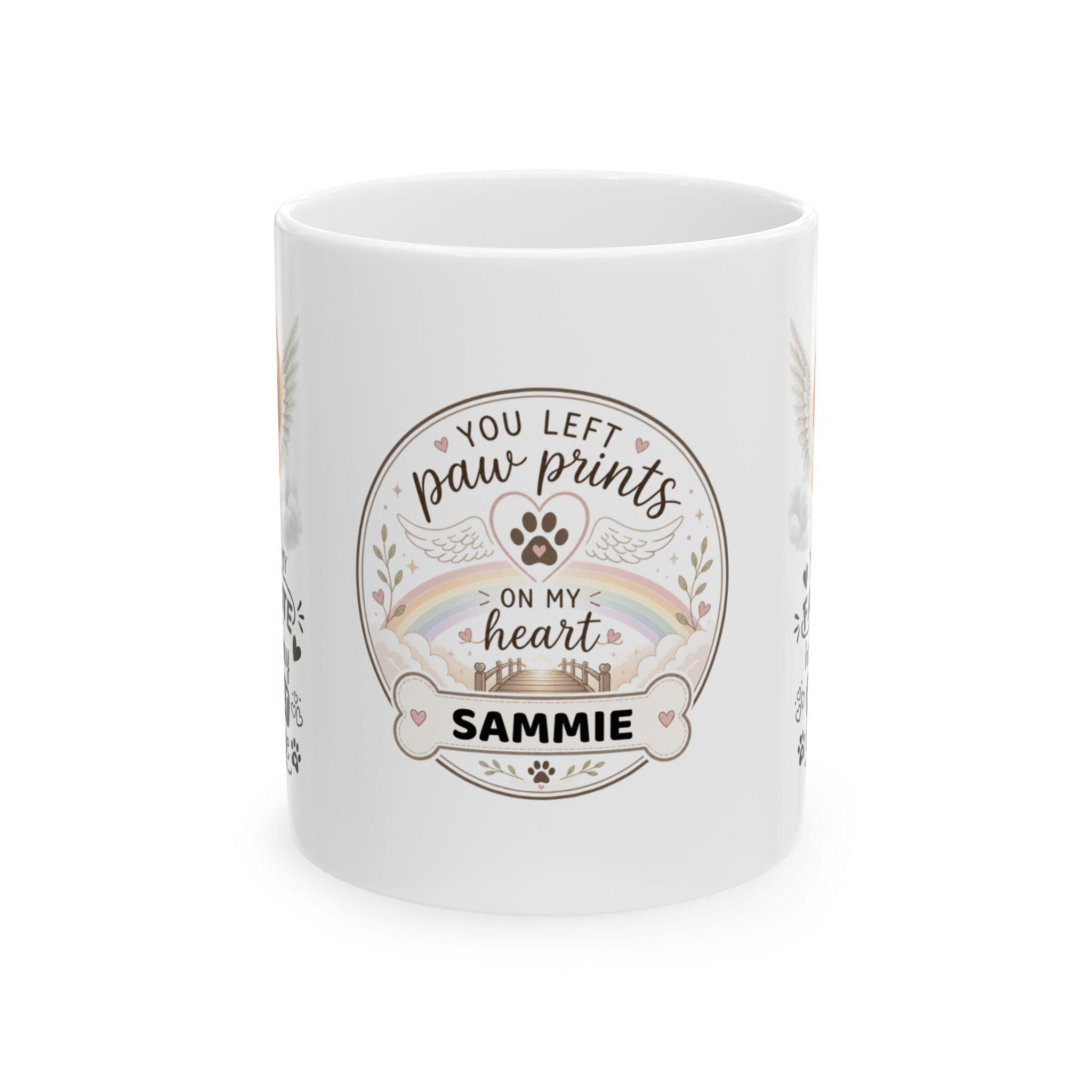 Personalised cocker poo Memorial Mug Personalised, Pet Loss Gift, Dog Remembrance Mug, Favourite Hello Hardest Goodbye 11oz