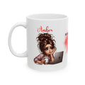 Personalised Monday Punch Mug, Novelty Coffee Cup Gift