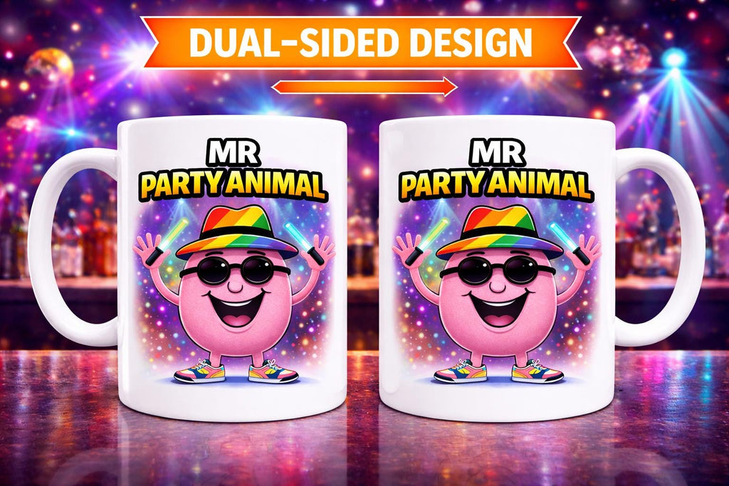Party Animal Lover Funny Mug, Fun Gift, 11oz