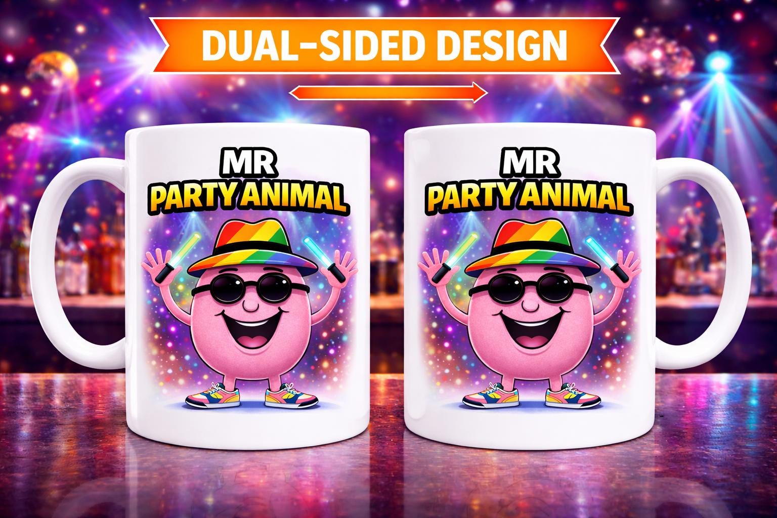 Party Animal Lover Funny Mug, Fun Gift, 11oz