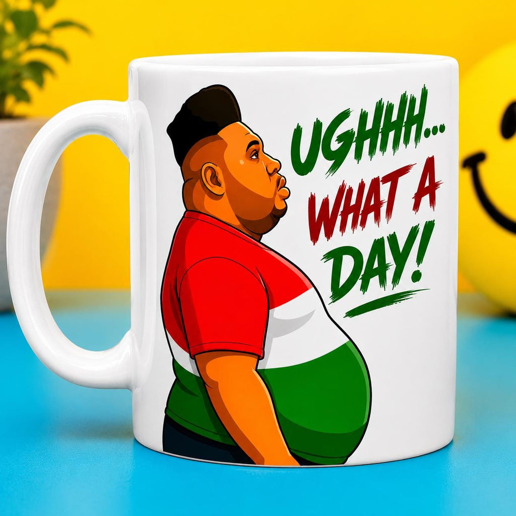 Personalised Ughhhh what a day mug, long day, funny, banter, gift, 11oz Cup