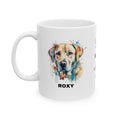 Personalised Labrador Mug: Watercolor Dog Lover Gift