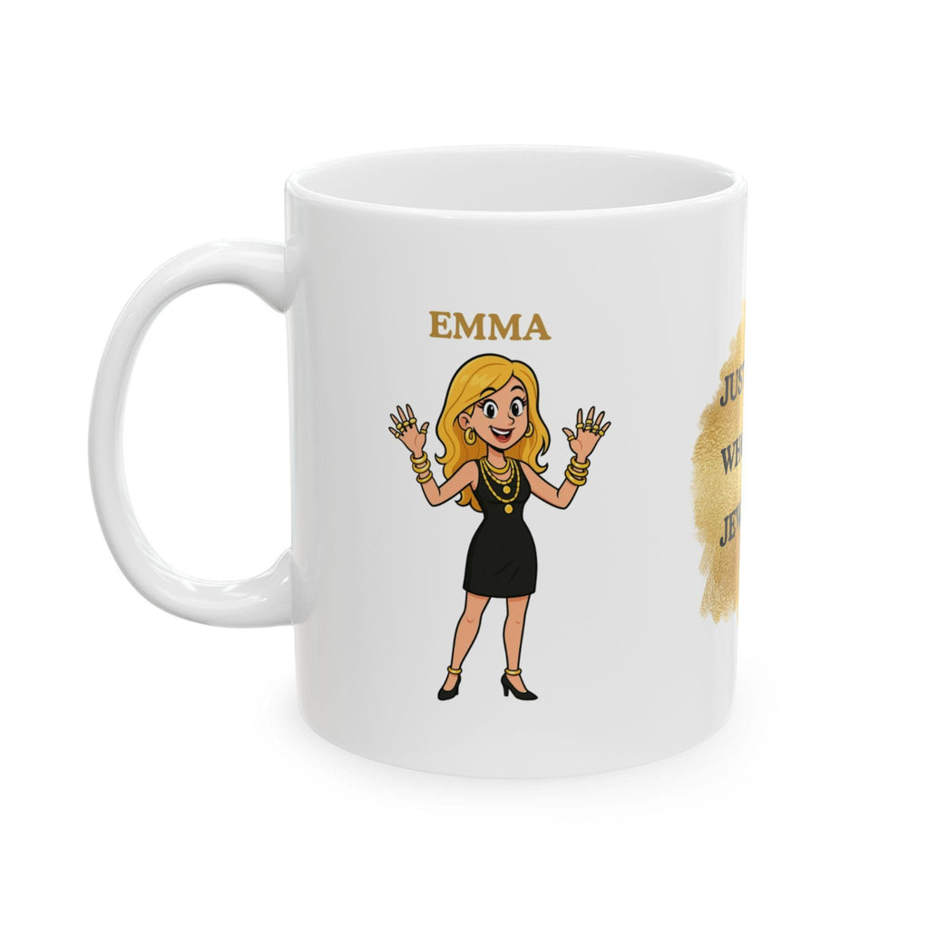 Jewelry Lover Mug, Personalised Gift