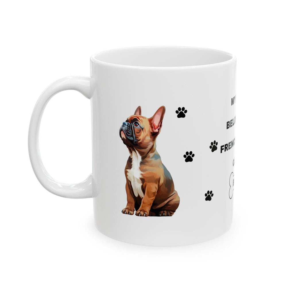 Personalised French Bulldog Mug: Dog Lover Gift