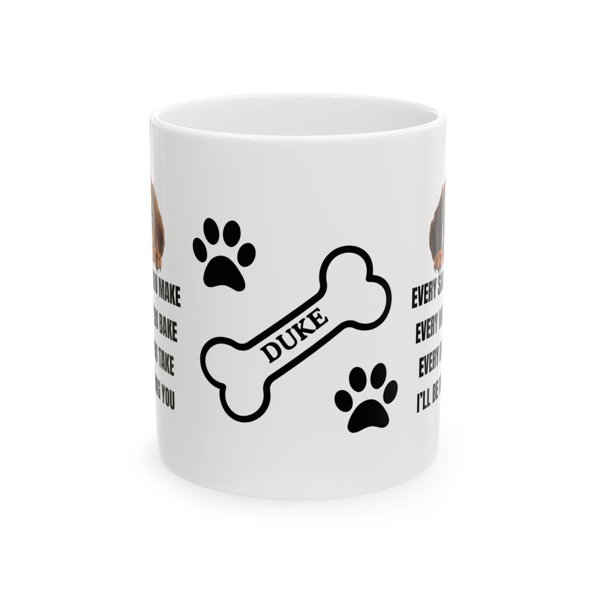 Dachshund personalised i'll be watching you: Dog Lover Gift, funny