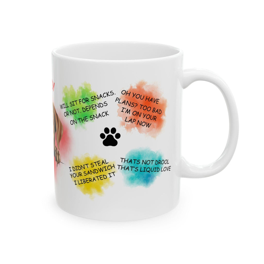 Labrador personalised funny dog quote Mug, Dog Lover Gift
