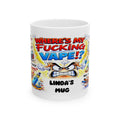 Personalised Where's my fucking vape, mug, Christmas, birthday, fun, lost, missing, him, her, swearing