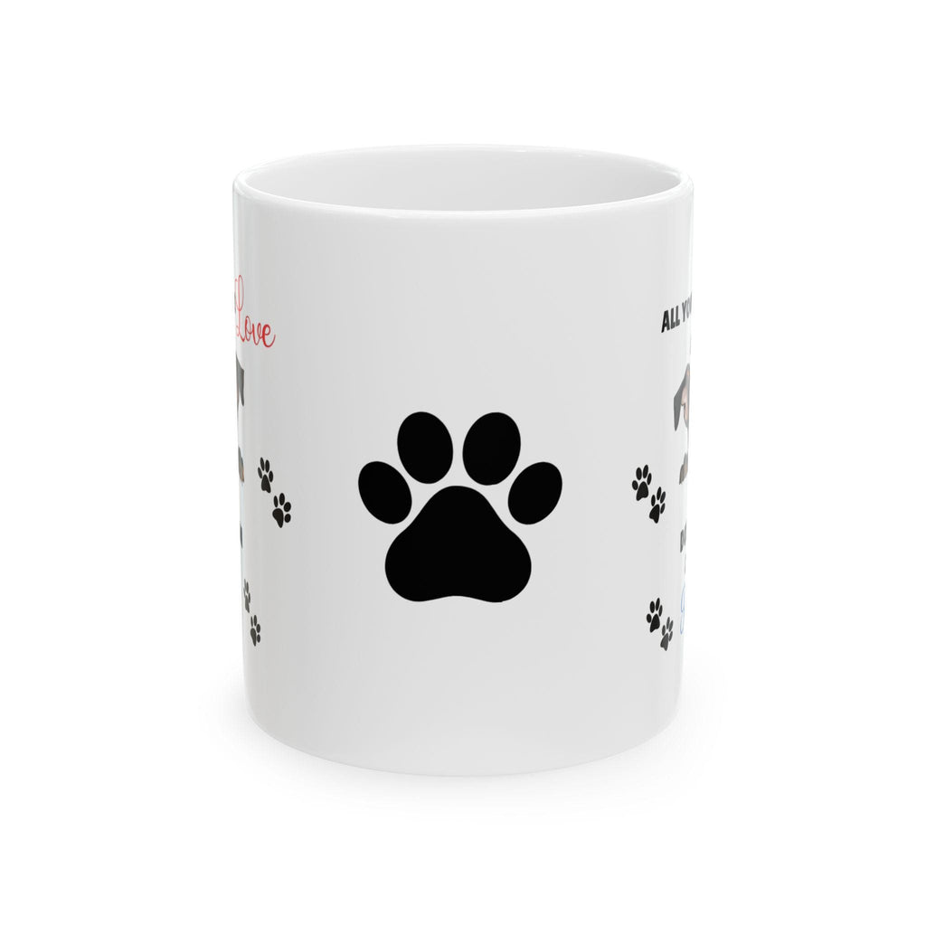 Personalised Doberman Mug: Dog Lover Gift