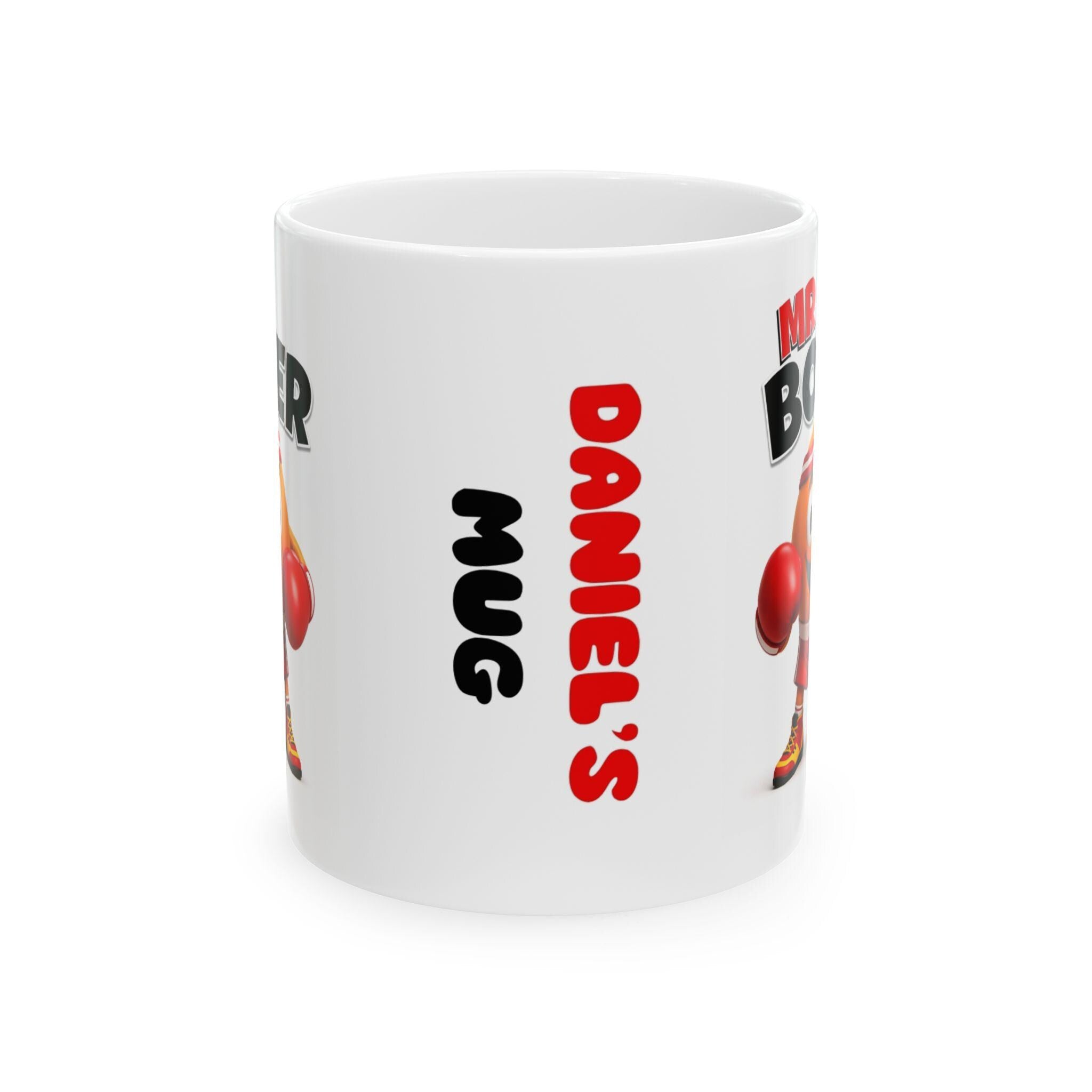 Personalised Mr. Boxer Mug: Boxing Gift