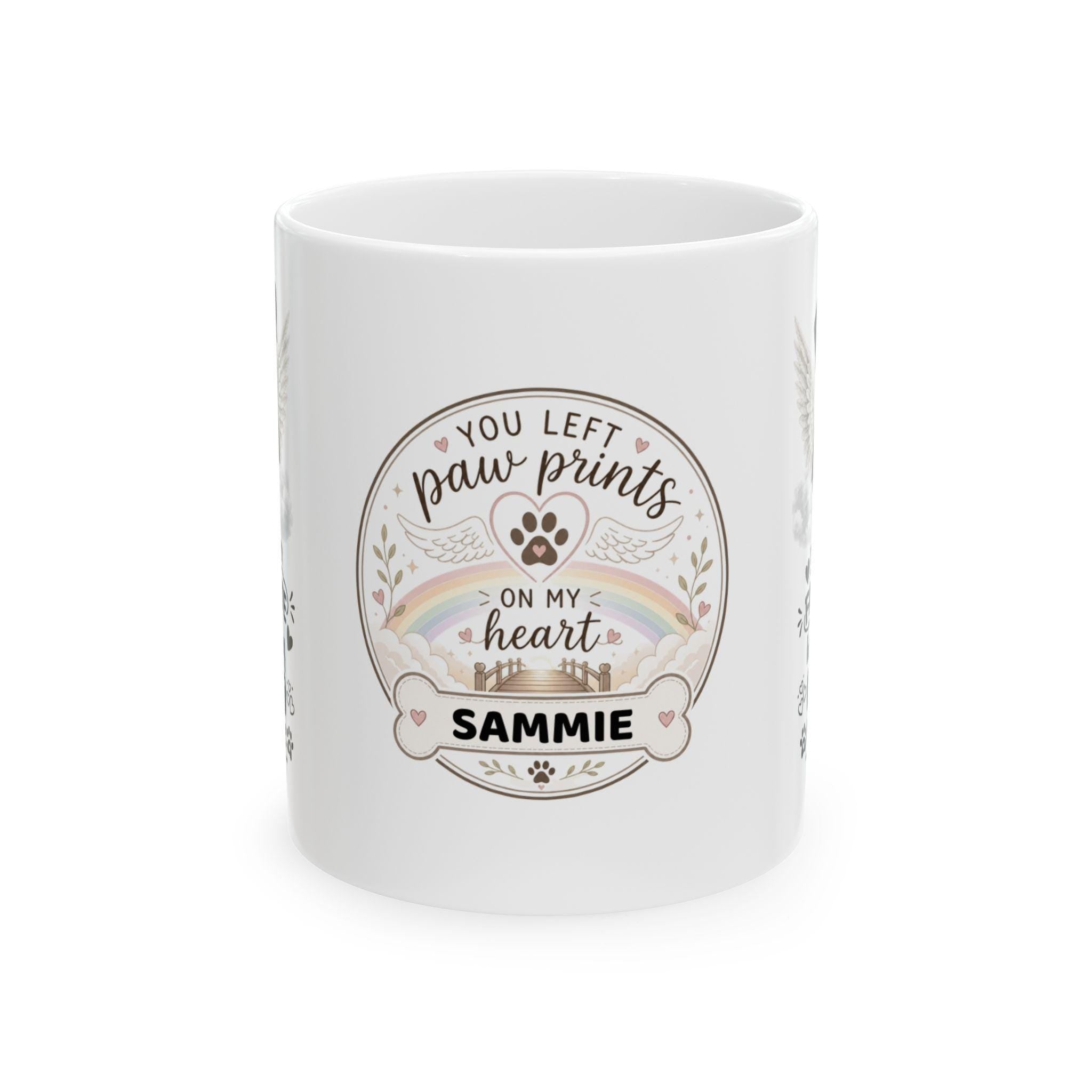Personalised Rottweiler Memorial Mug Personalised, rottie Pet Loss Gift, Dog Remembrance Mug, Favourite Hello Hardest Goodbye 11oz