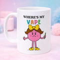Personalised 'Where's My Vape' Mug, Funny Gift, 11oz Ceramic Coffee Cup Drinkware