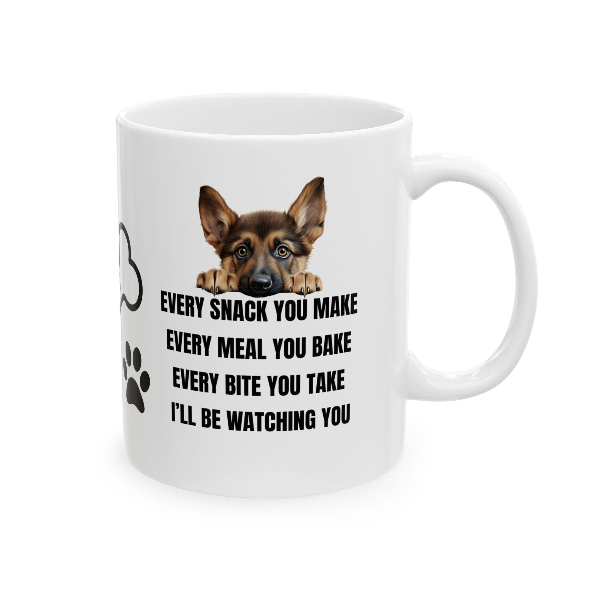 German shepherd i'll be watching you: Dog Lover Gift, funny