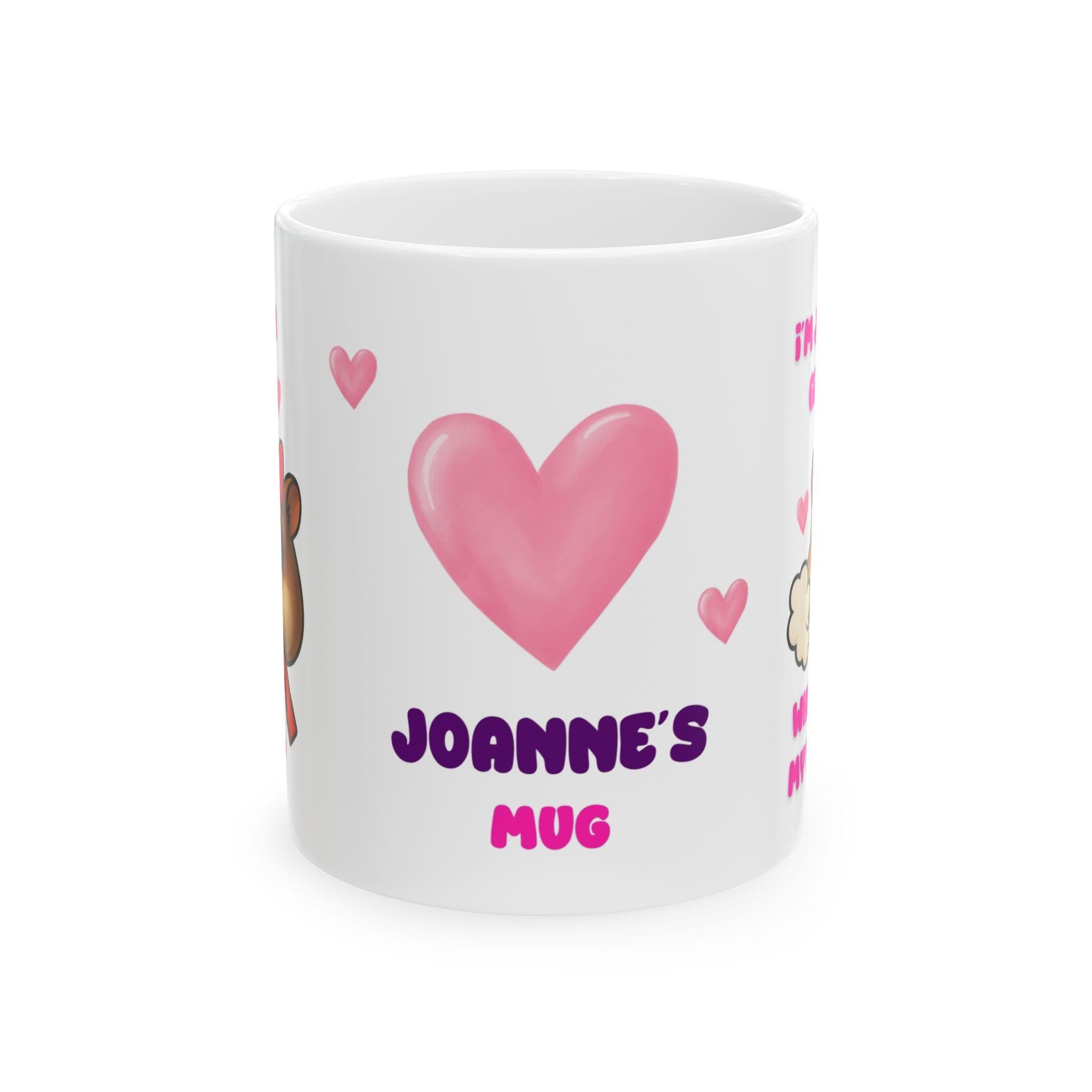 I'm just a girl Where's my vape, mug, personalised, gift, hamster, Christmas, Birthday, cute. fun, Miss, Mrs