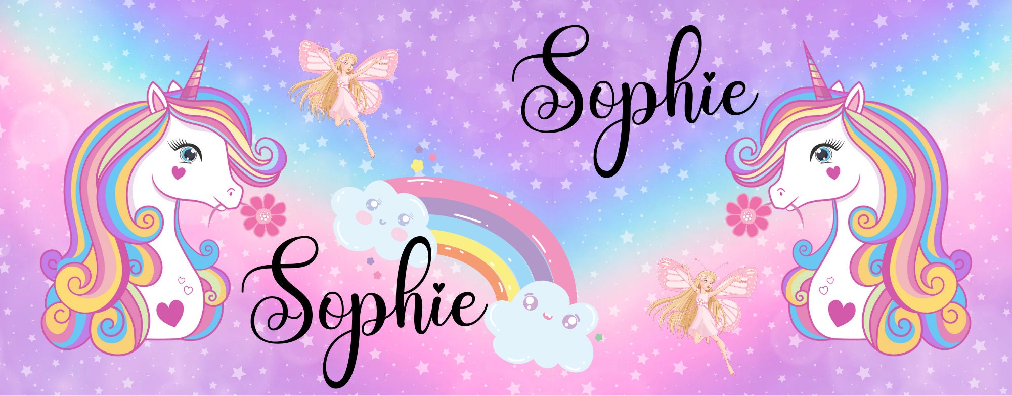 Personalised Unicorn Fairy Mug: Whimsical Gift for Girls
