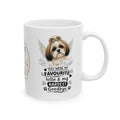 Personalised Shih Tzu Memorial Mug Personalised, Pet Loss Gift, Dog Remembrance Mug, Favourite Hello Hardest Goodbye 11oz