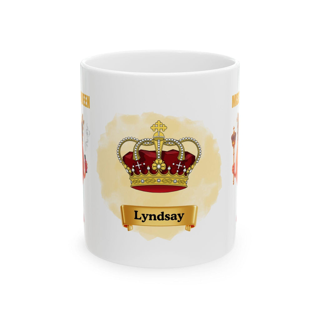 Miss Vape Queen Mug, Personalized Coffee Cup, Fun Gift