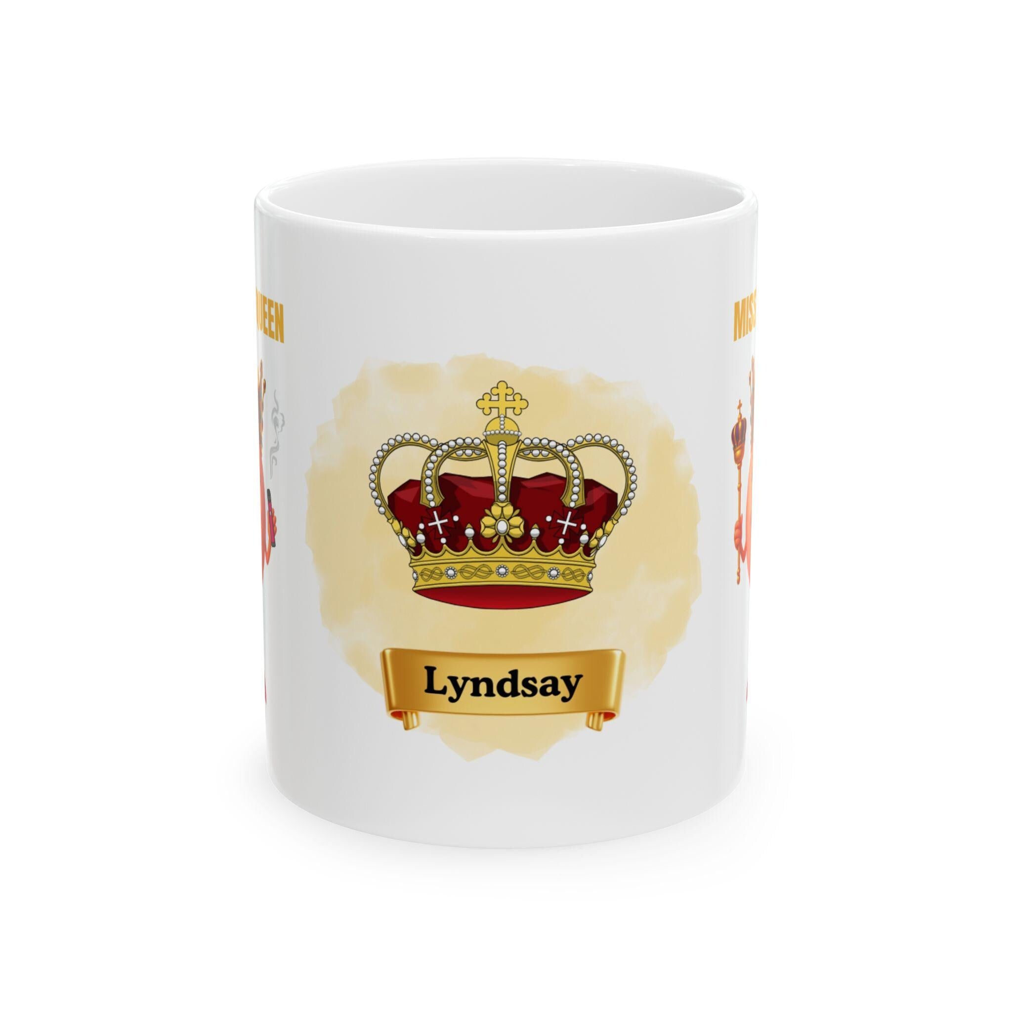 Miss Vape Queen Mug, Personalized Coffee Cup, Fun Gift