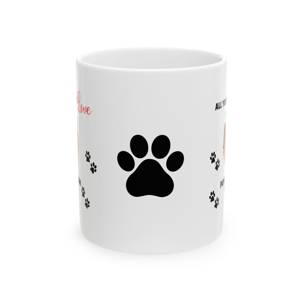 Personalised Pomeranian Mug: Dog Lover Gift