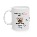Personalised Bichon Frise Mug: Dog Lover Gift