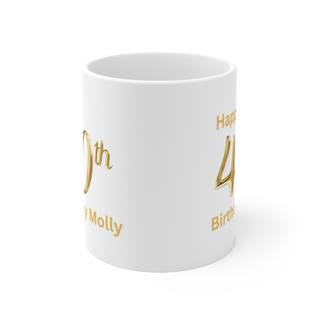 Birthday, 40th, 50th, 60th, Her, Him, Witty, Gift, Humour, Coffee, Tea, Birthday, cup