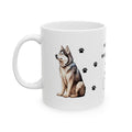 Personalised Husky Dog Mug: Gift for Dog Lovers
