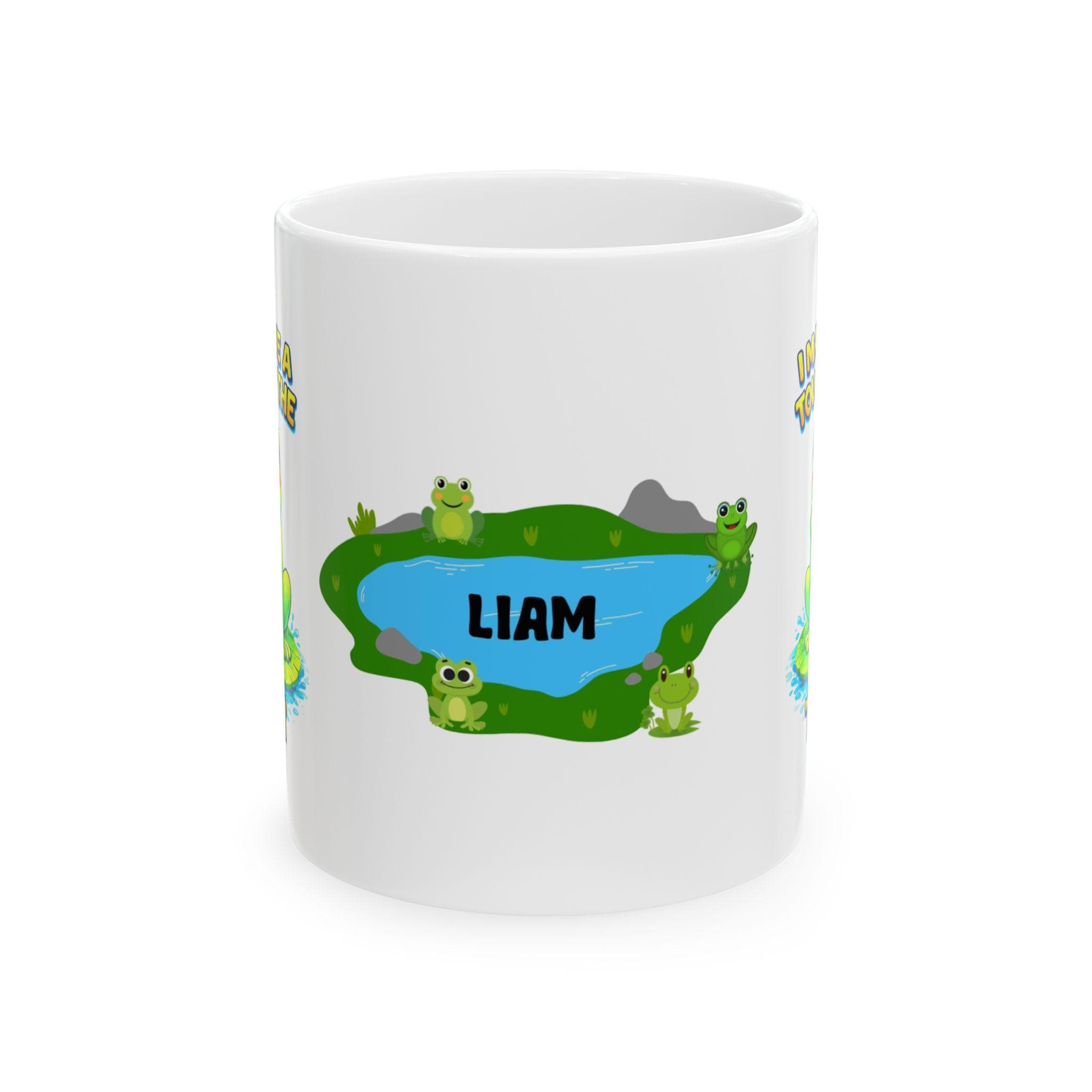 I may have a touch of the TISM mug, Frog, personalised, funny, banter