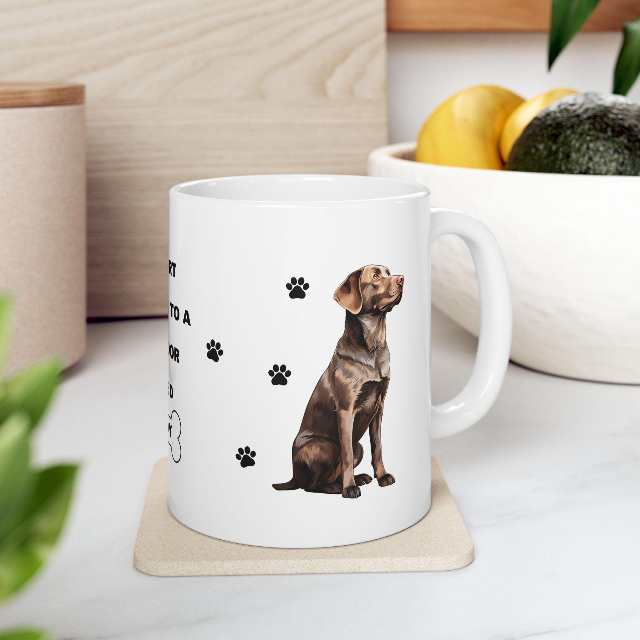 Personalised Labrador Mug: Dog Lover Gift