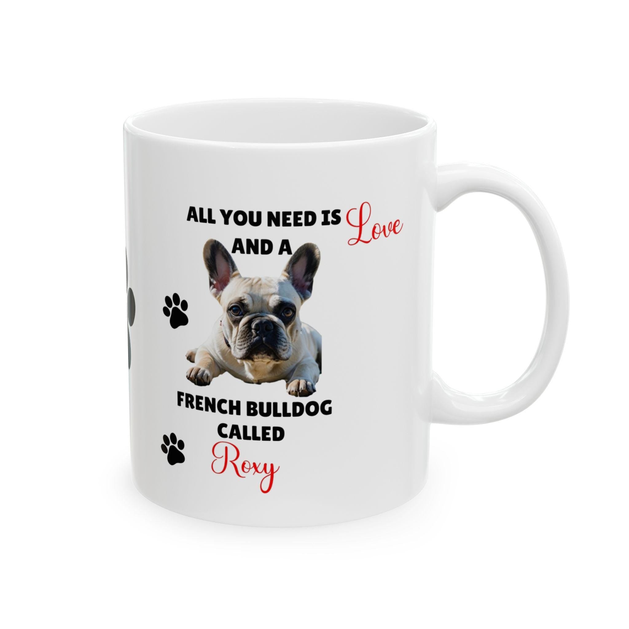 Personalised French Bulldog Mug: Dog Lover Gift