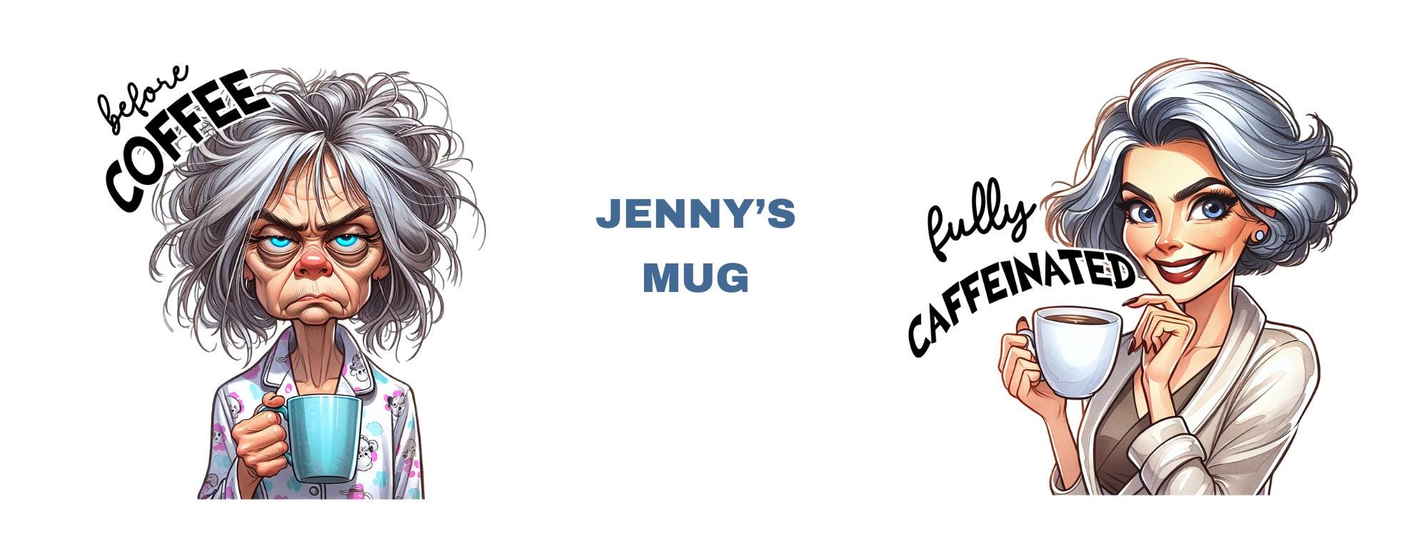 Sarcastic Coffee Mug: Before Coffee, Funny Novelty Gift