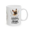 Personalised French Bulldog Memorial Mug Personalised, frenchie Pet Loss Gift, Dog Remembrance Mug, Favourite Hello Hardest Goodbye 11oz