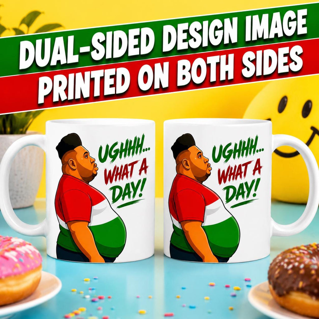 Personalised Ughhhh what a day mug, long day, funny, banter, gift, 11oz Cup