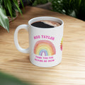 Teacher ,Teaching , Novelty, Gift, Work, Fun, Cup, Ceramic, Coffee, Personalised