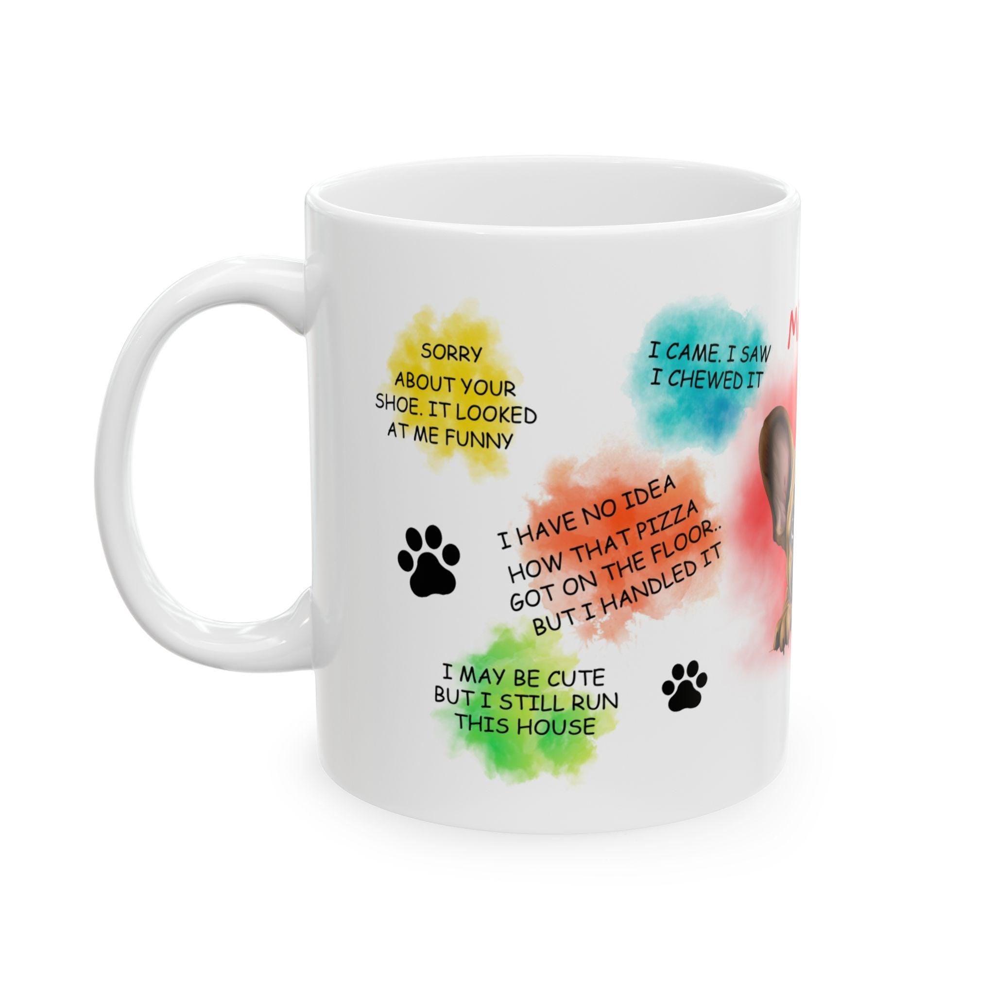 French Bulldog personalised funny dog quote Mug, Dog Lover Gift