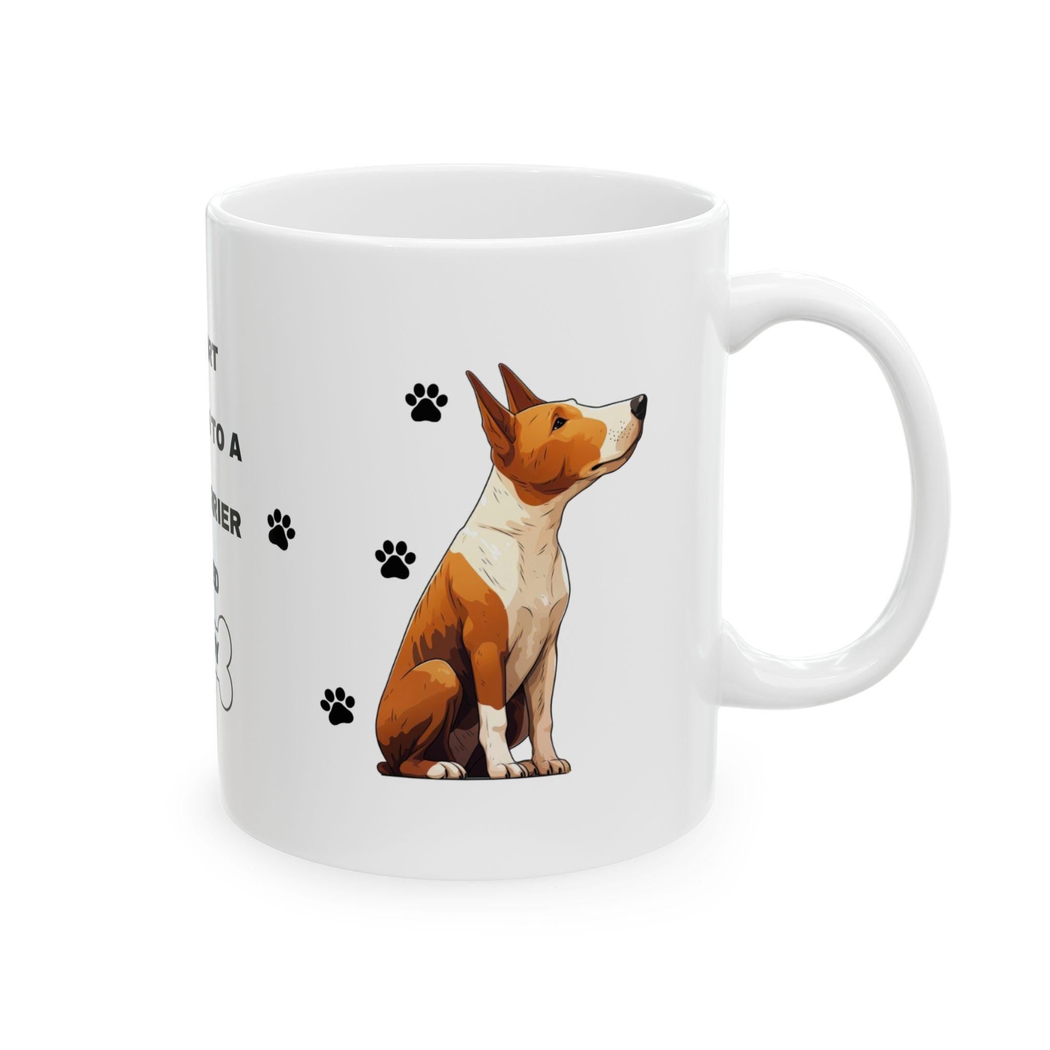 Personalised Bull Terrier Mug: Dog Lover Gift