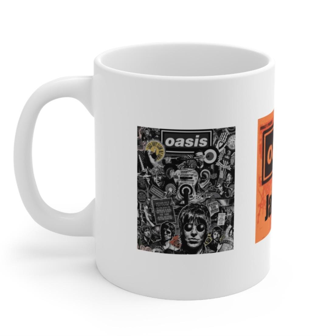 Personalised Oasis Fan Mug: Retro Concert Gift